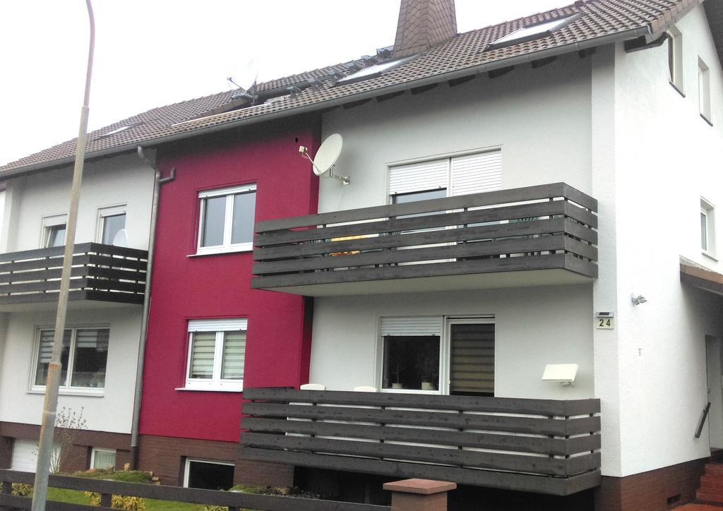 Ferienwohnung Familie Perl Immenhausen Exteriör bild
